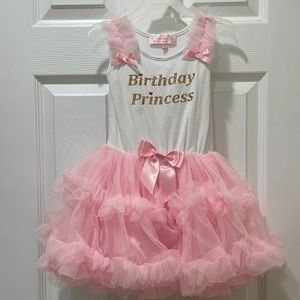 2T-3T Birthday Princess Dress